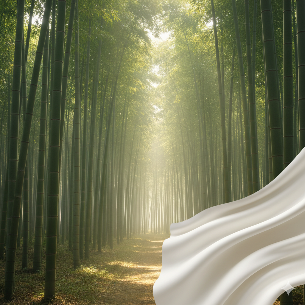 Bambusová viskóza – hebký úplet