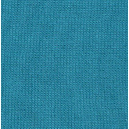 Finerib Bavlna/Lycra  tmavý tyrkys 336