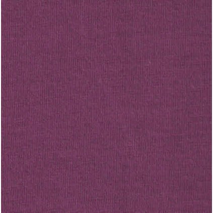 Finerib Bavlna/Lycra fuksie fialový