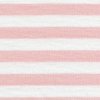 Jednolíc bavlna proužek 1,3cm bílo-perlově růžový