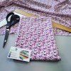 Balíček 1 metr - Jenolíc Ba/Modal tisk drobné kytičky (0,25kg)