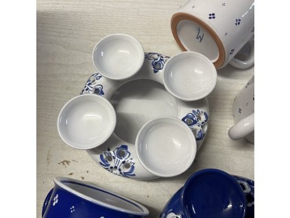 Adventní svícen bílý mal.