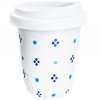 Pohárek na kávu s sebou 4puntík bílý