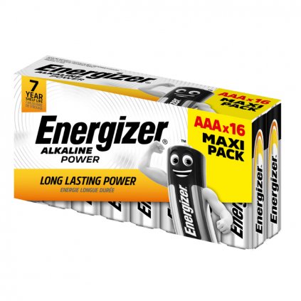 Energizer Alkaline power - Mikrotužka Family Pack AAA/16
