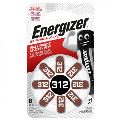 Energizer baterie do naslouchadel -312 DP-8