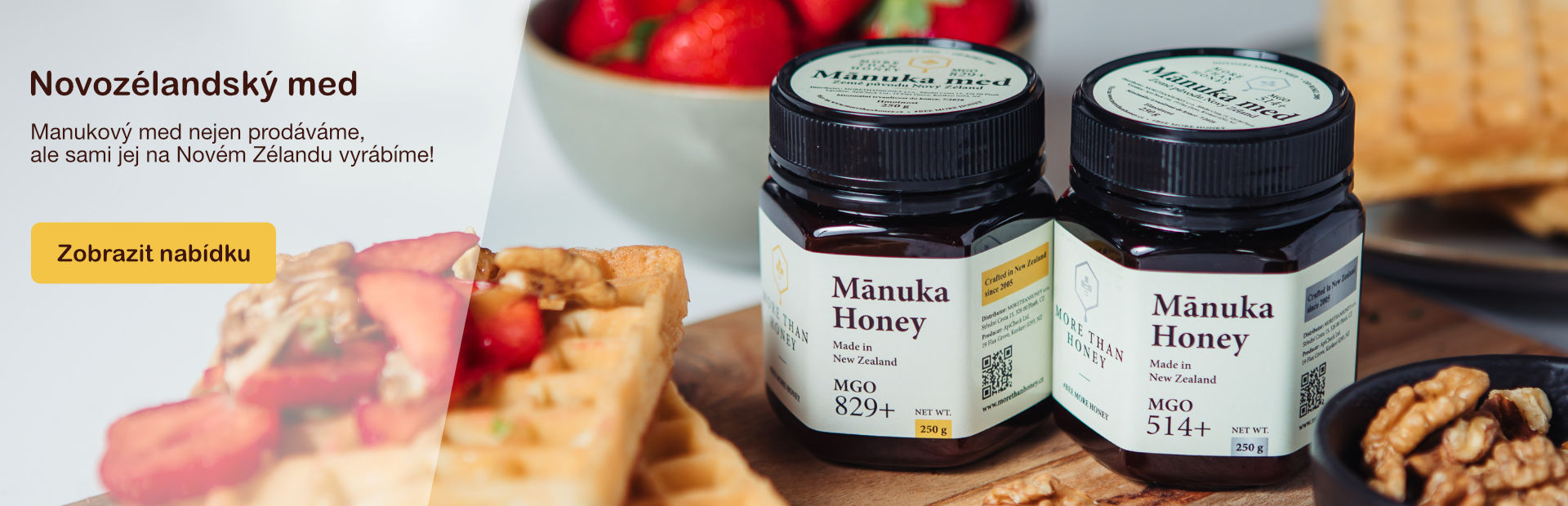 Nabídka manuka medů