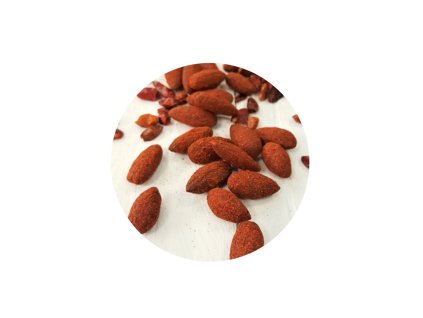 Pražené mandle chilli