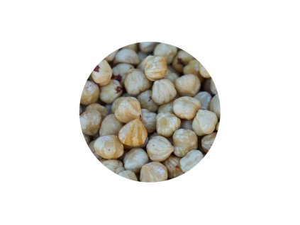 Roasted hazelnuts semi-salted