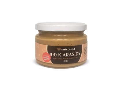 Nutspread peanut butter crunchy (with pieces of peanuts)