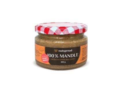Nutspread Almond Cream Crunchy 250g | 100% Natural