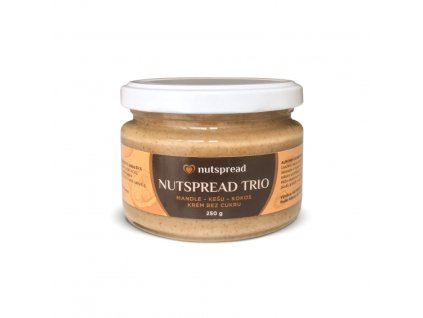Nutspread Trio Cashew coconut and almond