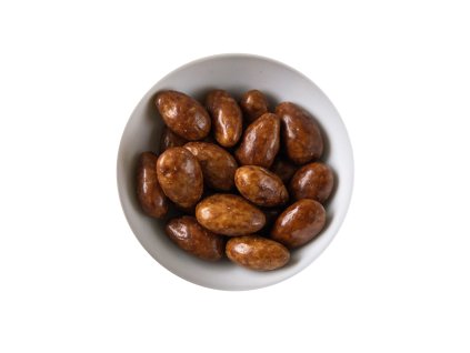 Almonds in caramel with sea salt