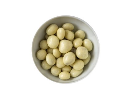 Raisins in yogurt glaze