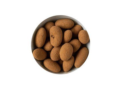 Chocolate Coated Almonds with Cocoa