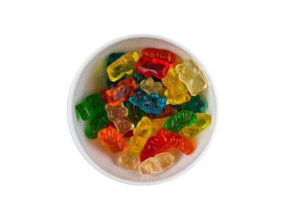 Mini medvídci bez cukru | Gumové medvídci bez cukru | 100g