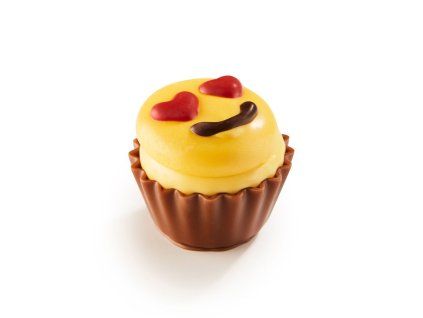 Belgická pralinka Smiley Cupcake
