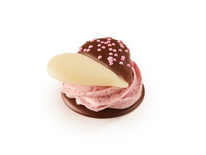 Raspberry Waffle Belgian Praline