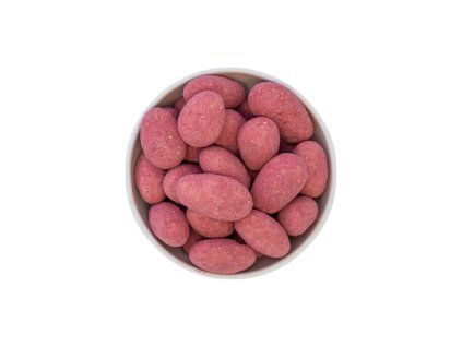 Almonds in Raspberry & White Chocolate