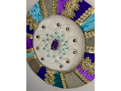 Harmonizační mandala s ametystem