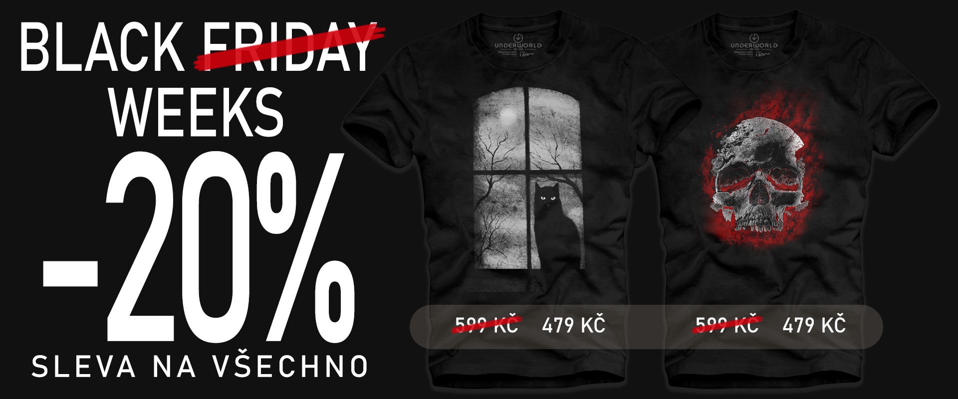 Black weeks -20% sleva na všechno!