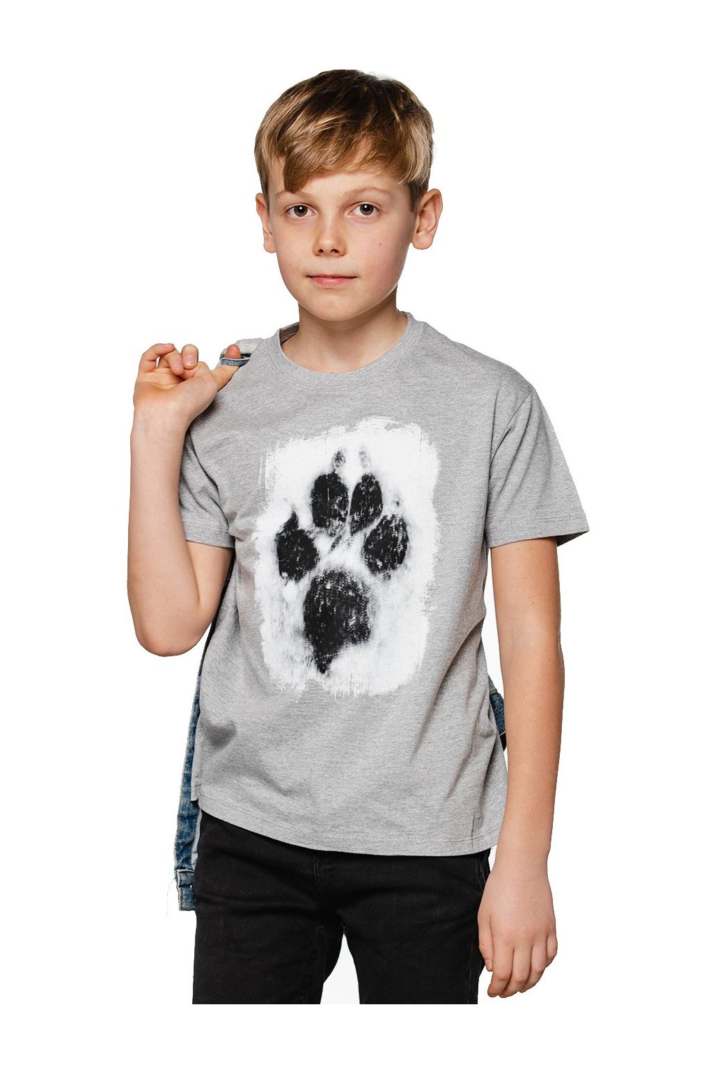 Dětské tričko UNDERWORLD Animal foot (Velikost 4Y, Kód produktu D6016CP)