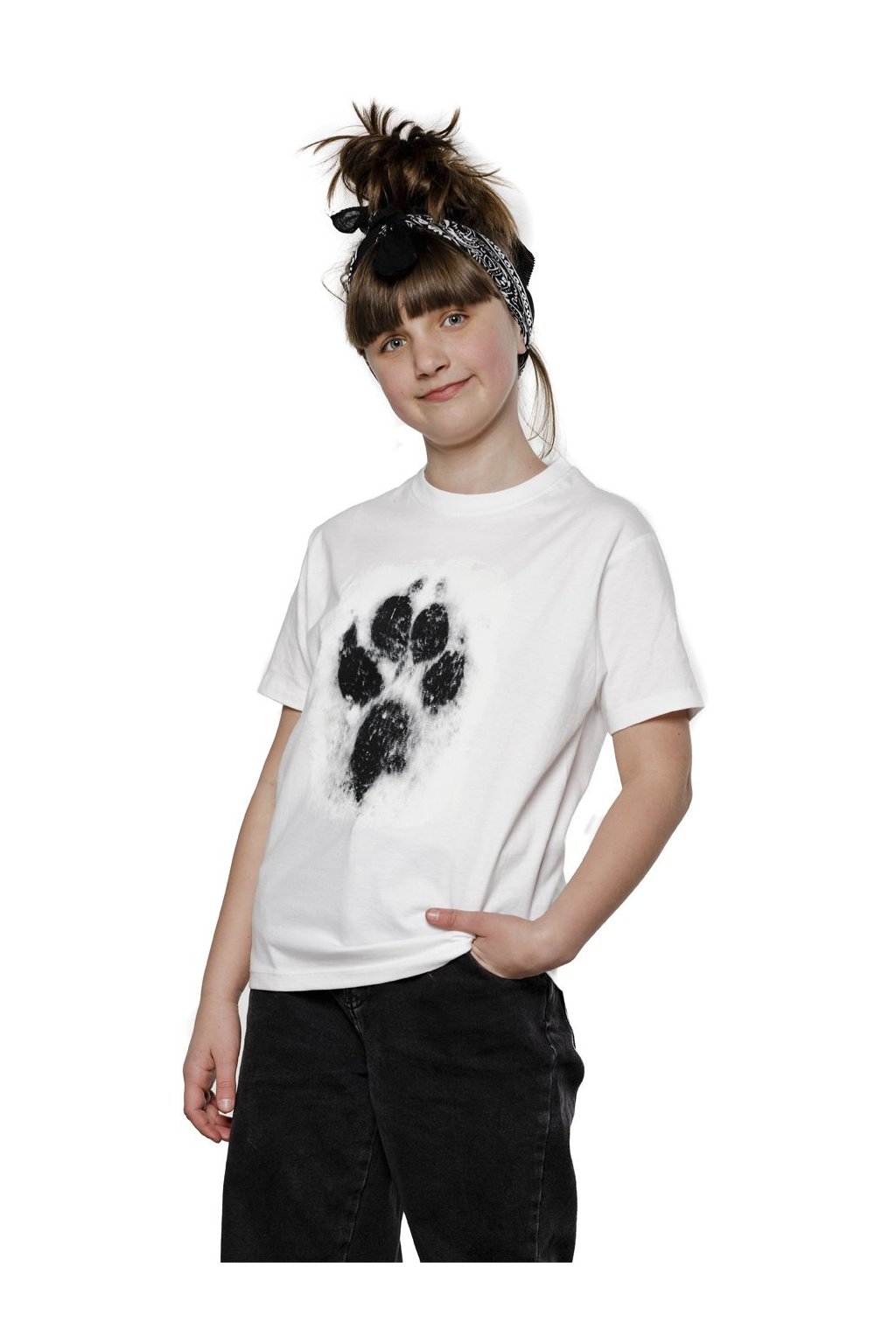 Dětské tričko UNDERWORLD Animal Footprint (Velikost 4Y, Kód produktu D6516CO)