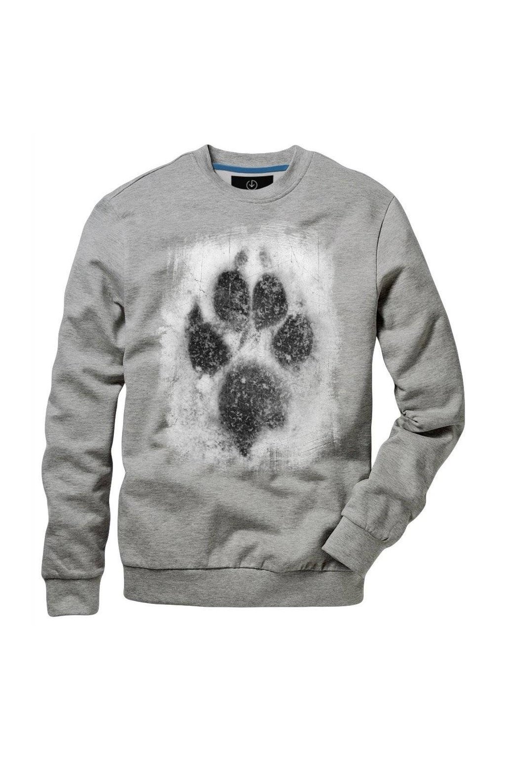 Mikina značky UNDERWORLD unisex Animal footprint (Velikost S, Kód produktu U4016AP)