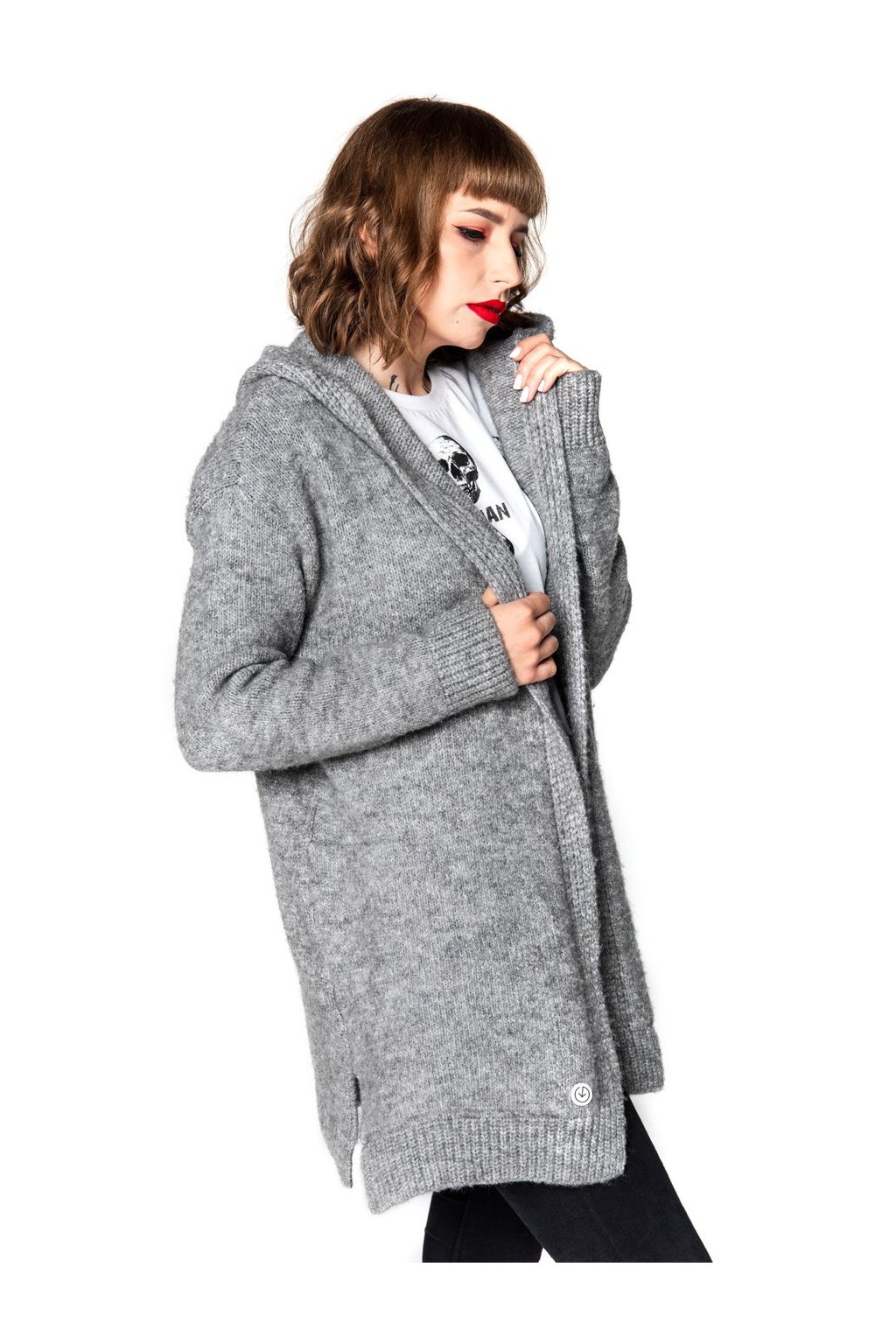 Pletený svetr Underworld s dlouhým rukávem (Velikost ONE SIZE, Kód produktu U4504AP)