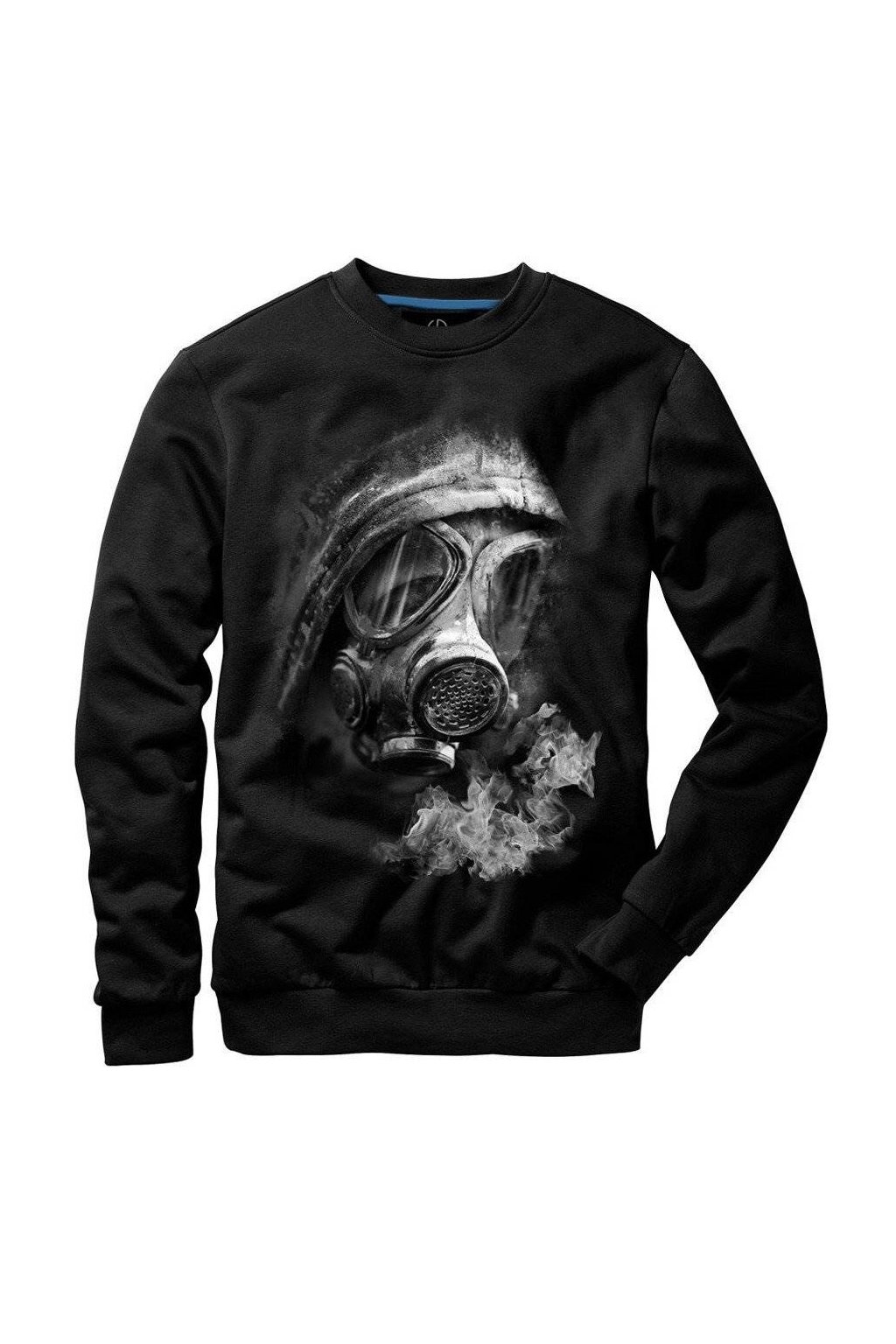 Mikina značky UNDERWORLD unisex Gas mask (Velikost S, Kód produktu U4020A2)