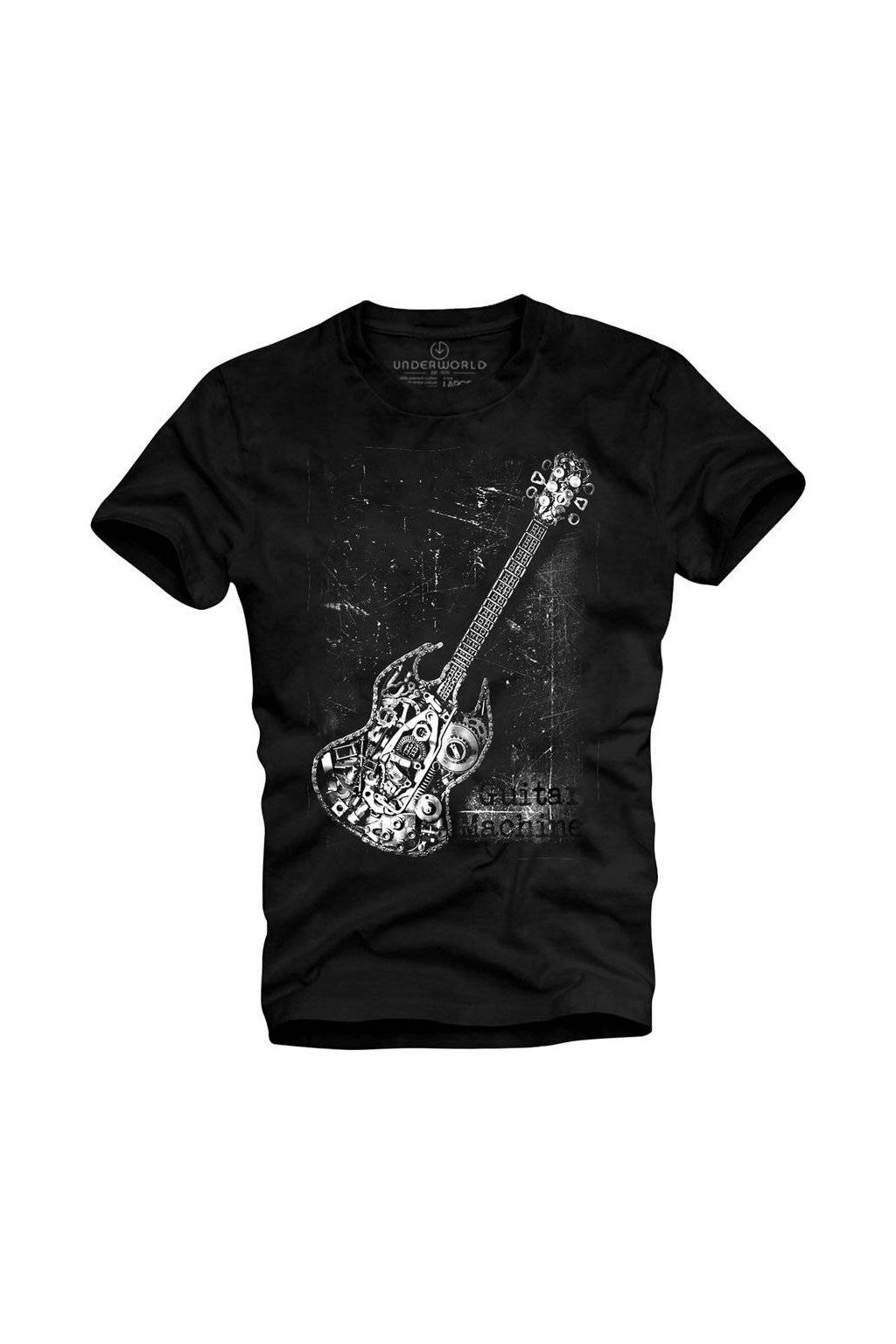 Pánské tričko UNDERWORLD Guitar machine (Velikost S, Kód produktu U6075A2)