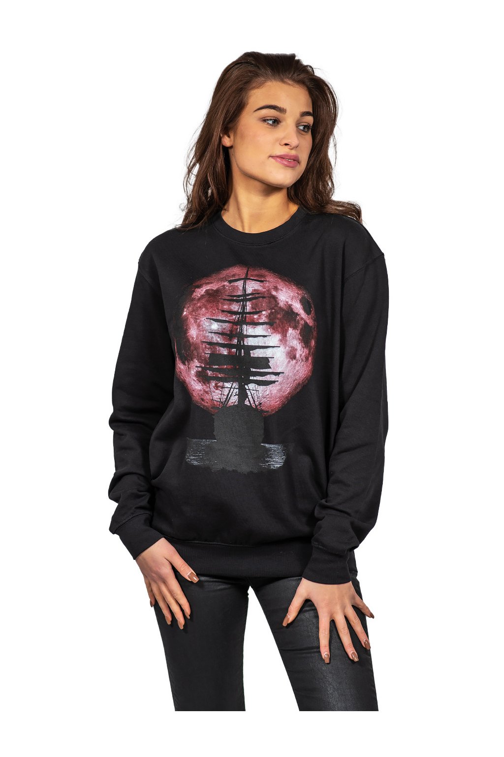 Mikina značky UNDERWORLD unisex Ship (Velikost S, Kód produktu U4571B2)