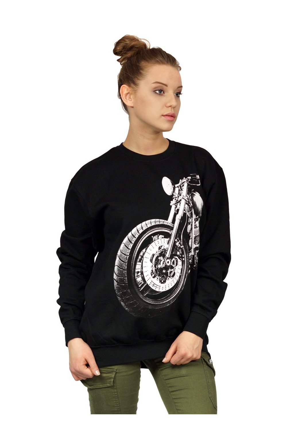 Mikina značky UNDERWORLD unisex Motorbike (Velikost S, Kód produktu U4510A2)