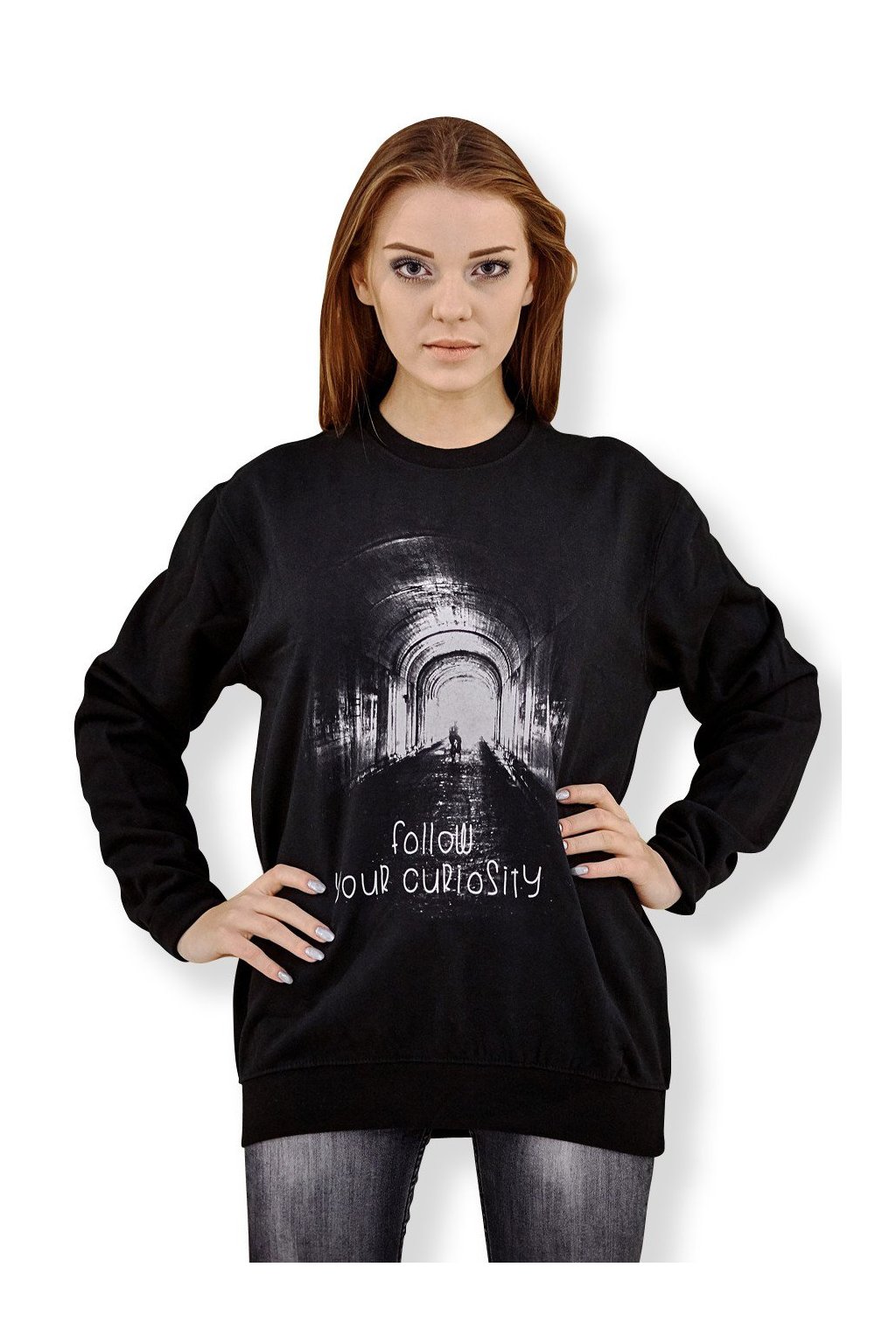 Mikina značky  UNDERWORLD unisex Follow your... (Velikost S, Kód produktu U4539A2)