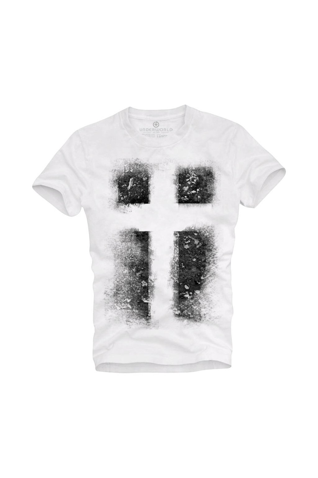 Pánské tričko UNDERWORLD Cross (Velikost S, Kód produktu U6009BO)