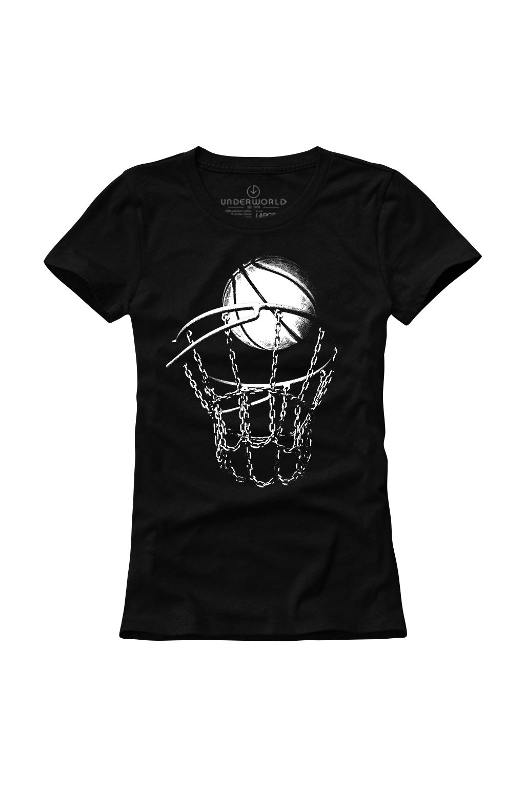 Dámské tričko UNDERWORLD Streetball (Velikost S, Kód produktu U6596A2)
