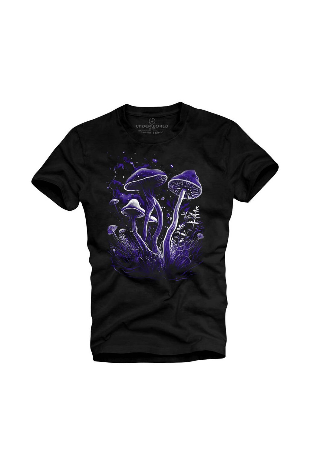 Pánské tričko UNDERWORLD Mushrooms (Velikost S, Kód produktu U6099B2)