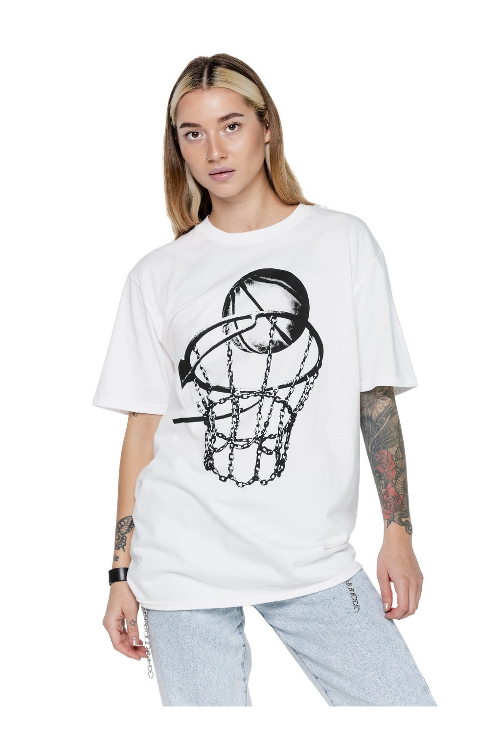 Tričko loose fit UNDERWORLD Streetball (Velikost S, Kód produktu Z6096AO)