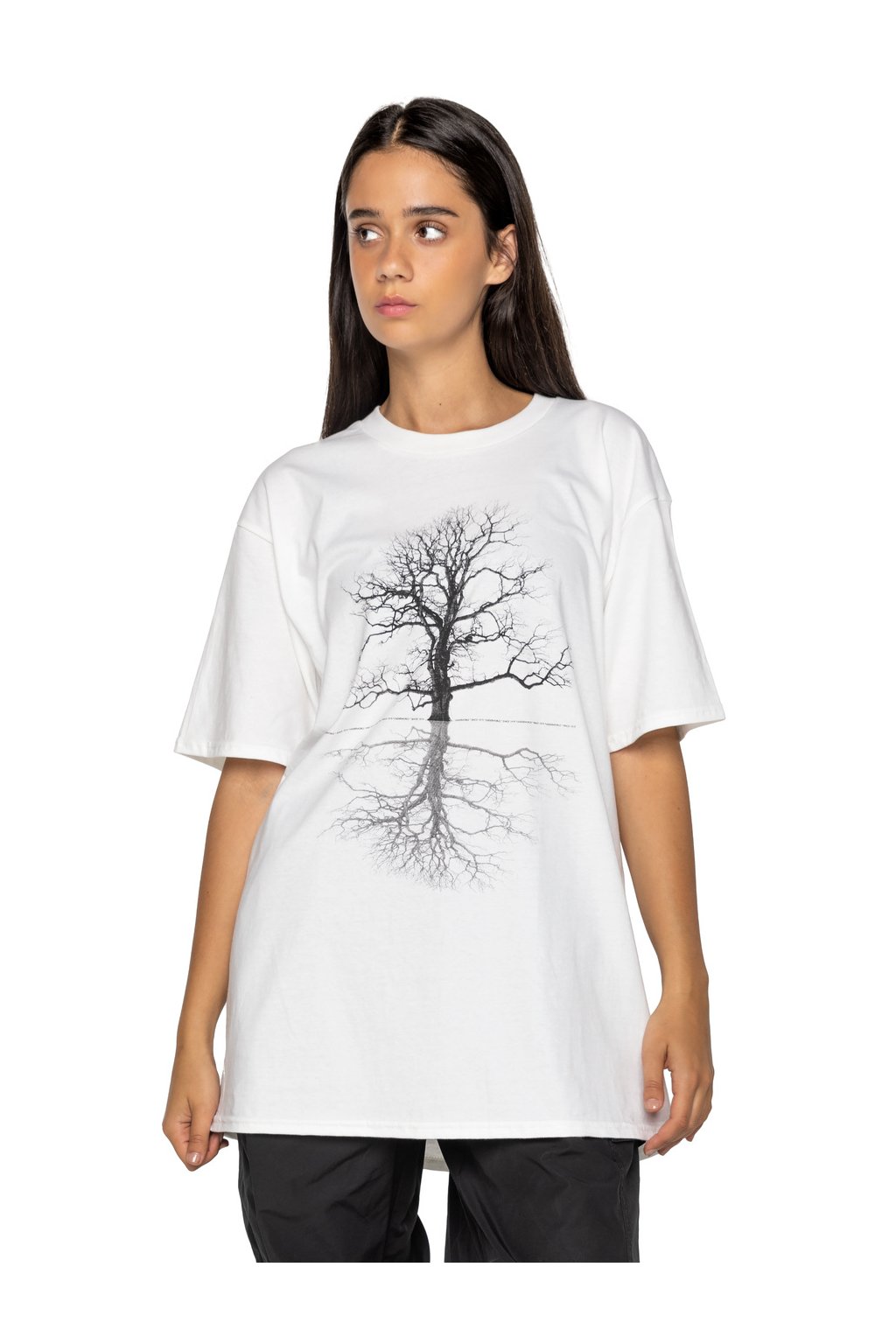Tričko loose fit UNDERWORLD Tree (Velikost S, Kód produktu Z6018BO)
