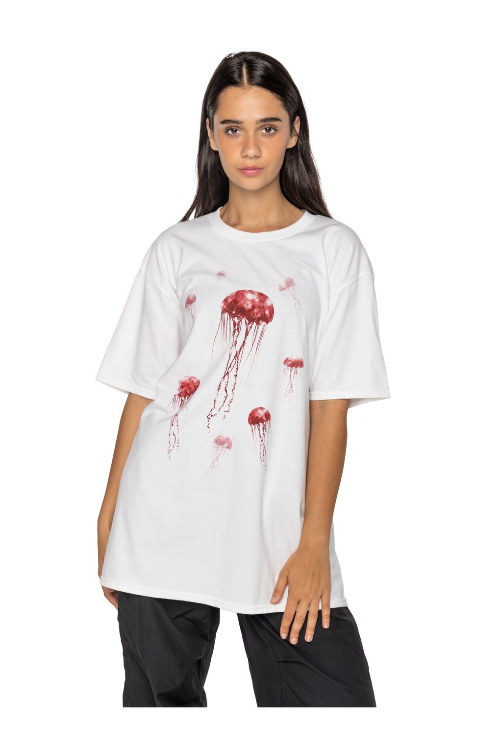 Tričko loose fit UNDERWORLD Jellyfish (Velikost S, Kód produktu Z6090AO)