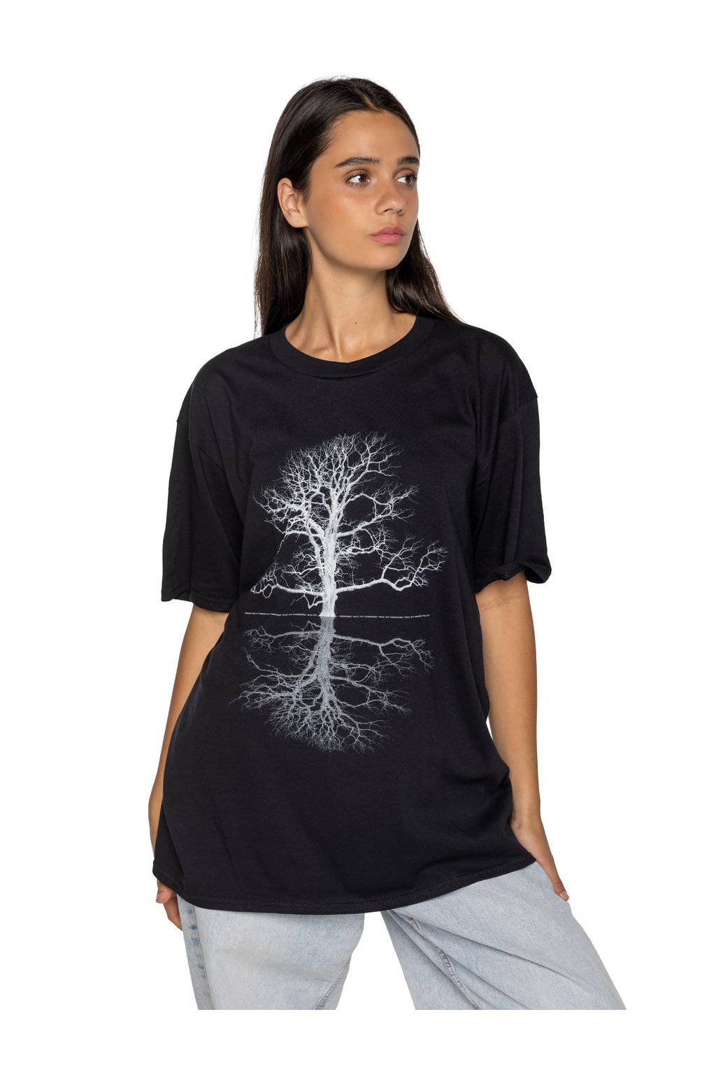 Tričko loose fit UNDERWORLD Tree (Velikost S, Kód produktu Z6018B2)