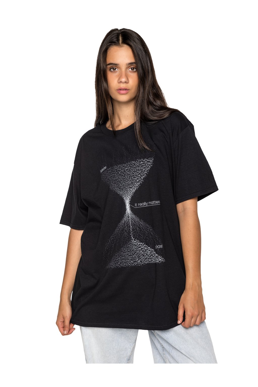Tričko loose fit UNDERWORLD Hourglass (Velikost S, Kód produktu Z6092A2)