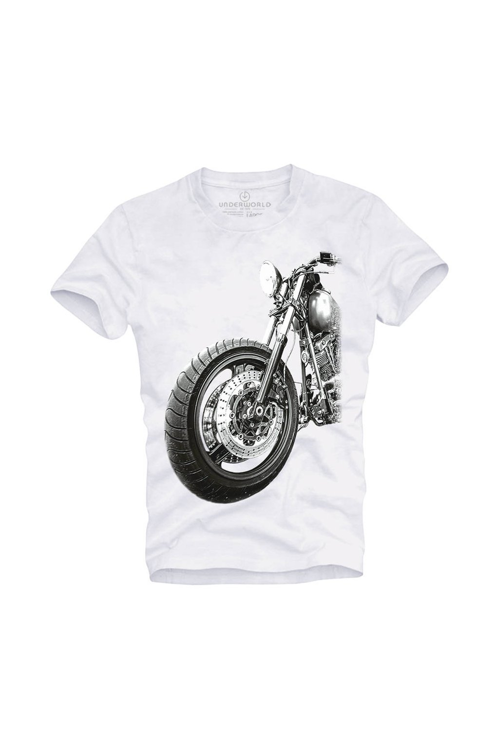 Pánské tričko UNDERWORLD Motorbike (Velikost S, Kód produktu U6010BO)