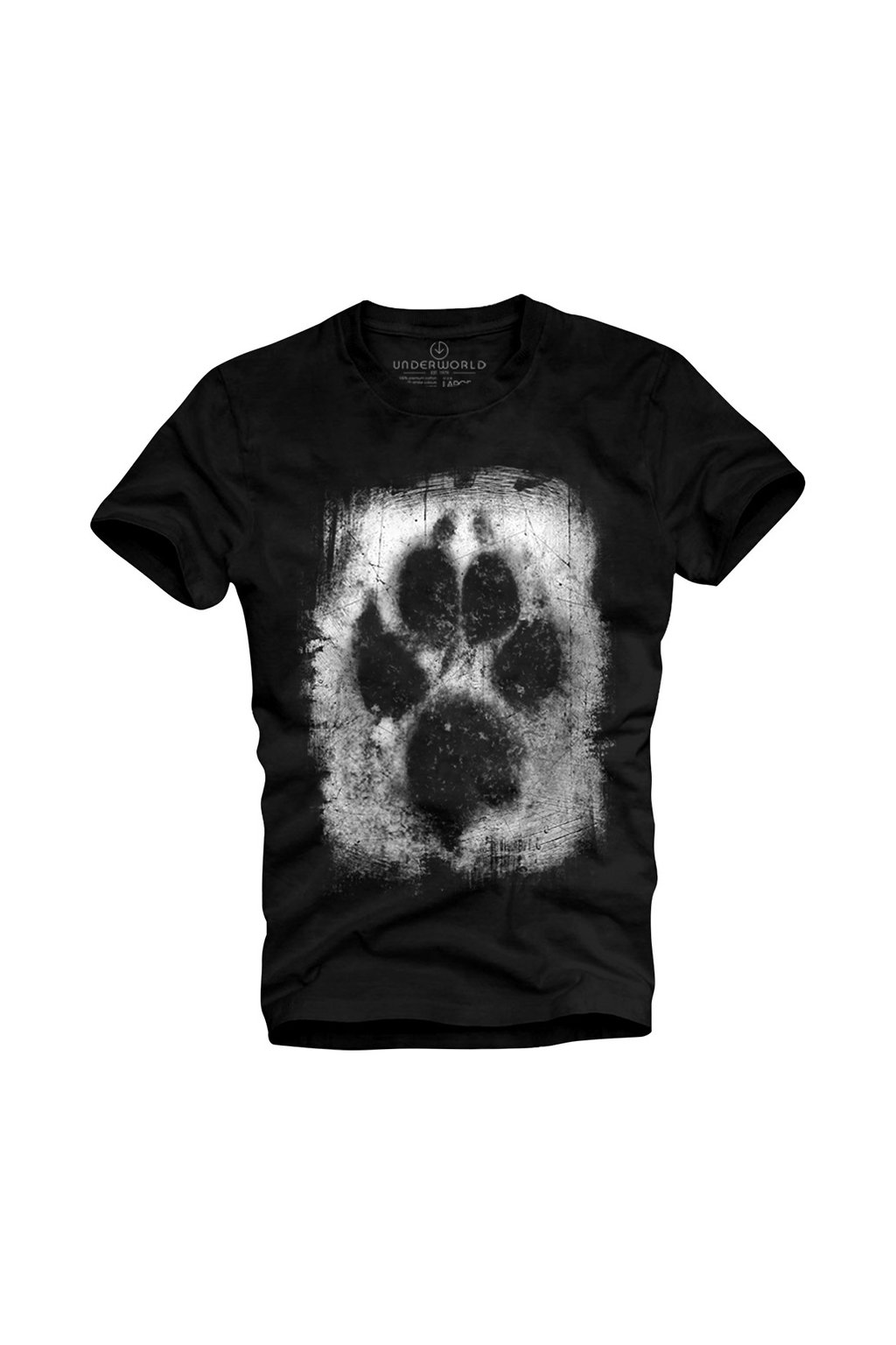Pánské tričko UNDERWORLD Animal footprint (Velikost S, Kód produktu U6016B2)