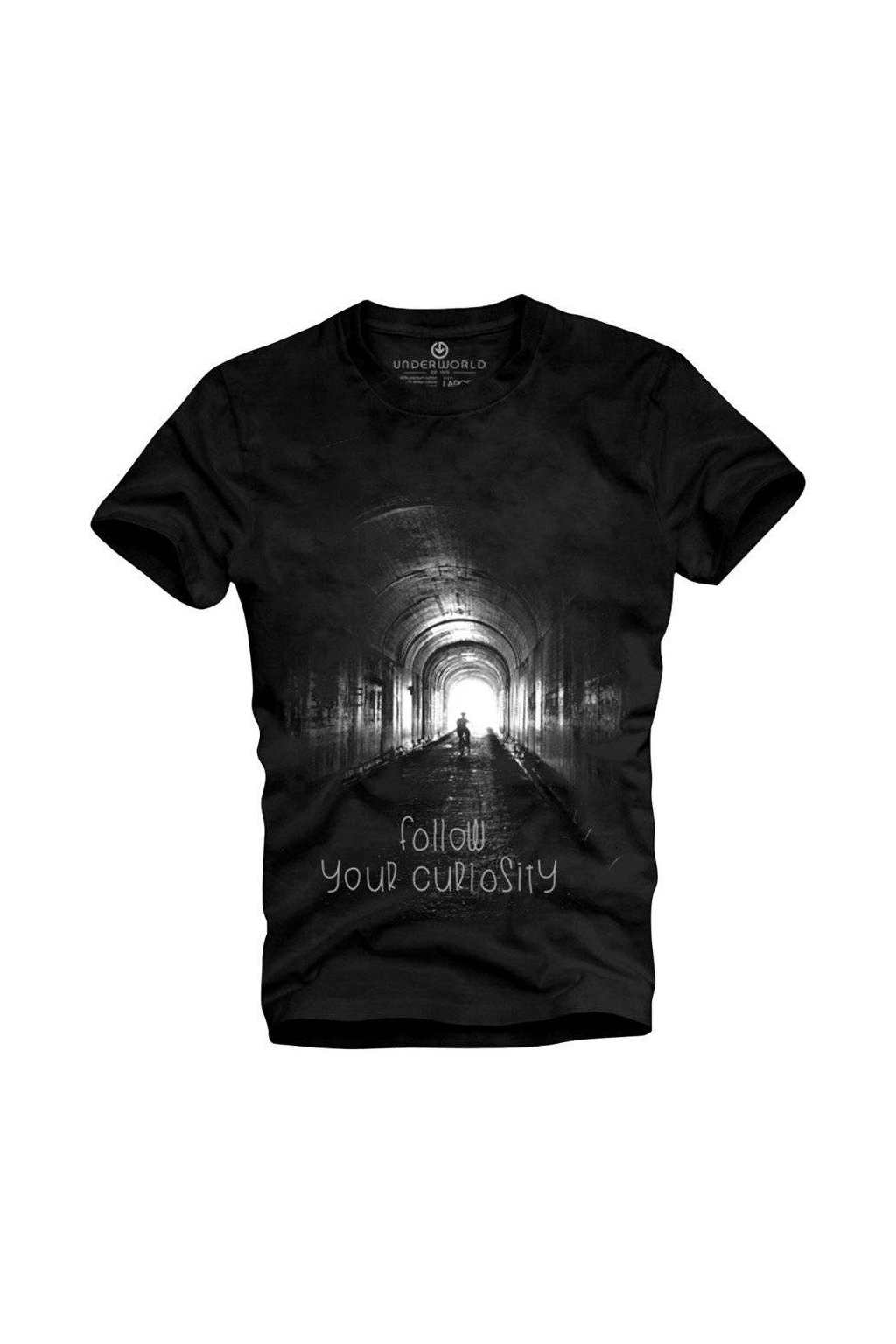 Pánské tričko UNDERWORLD Follow your curiosity (Velikost S, Kód produktu U6039A2)