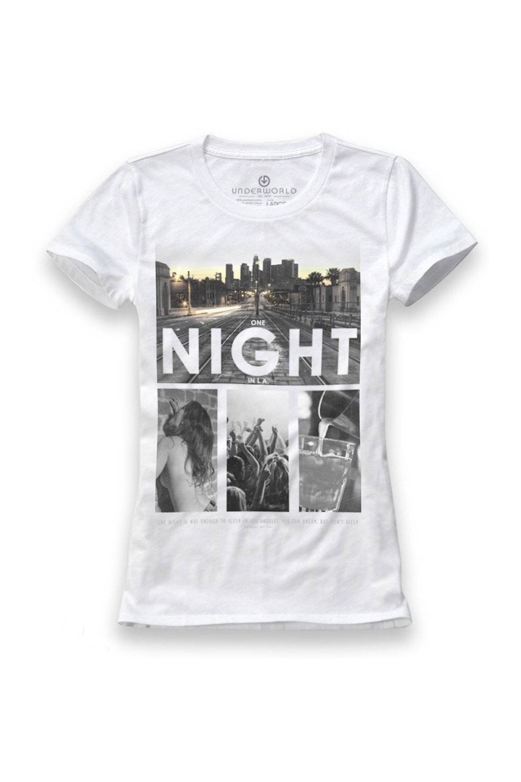 Dámské tričko UNDERWORLD One night in L.A. (Velikost S, Kód produktu U6504AO)