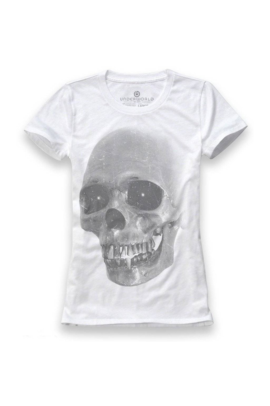 Dámské tričko UNDERWORLD Skull (Velikost S, Kód produktu U6507AO)