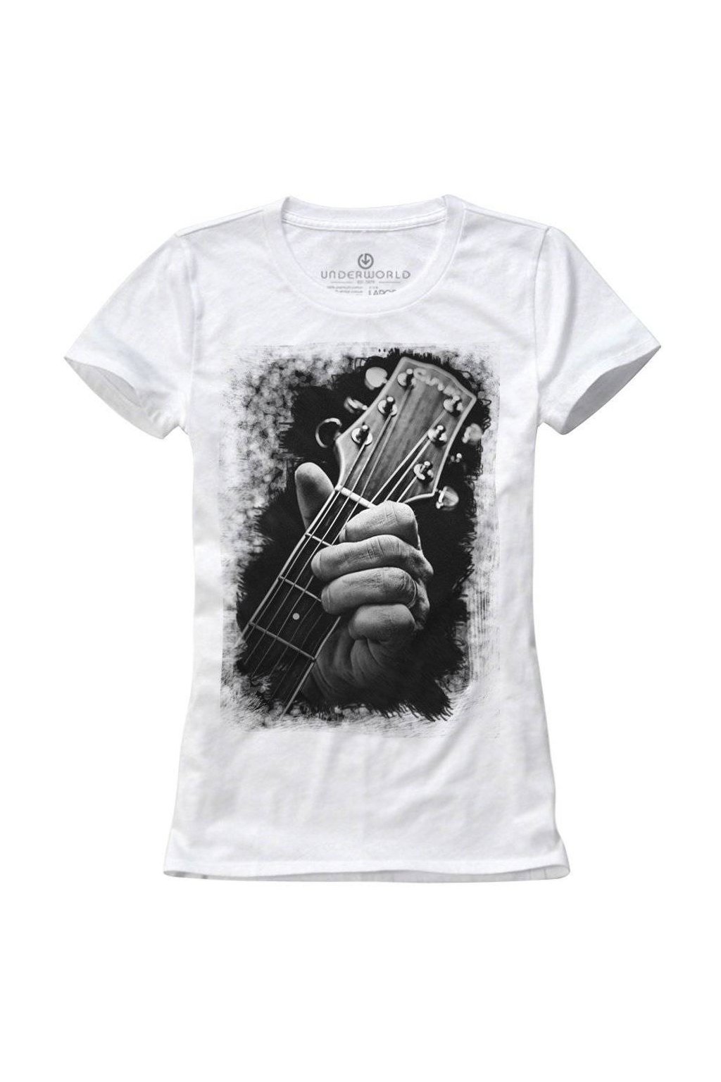 Dámské tričko UNDERWORLD Guitar head (Velikost S, Kód produktu U6553AO)