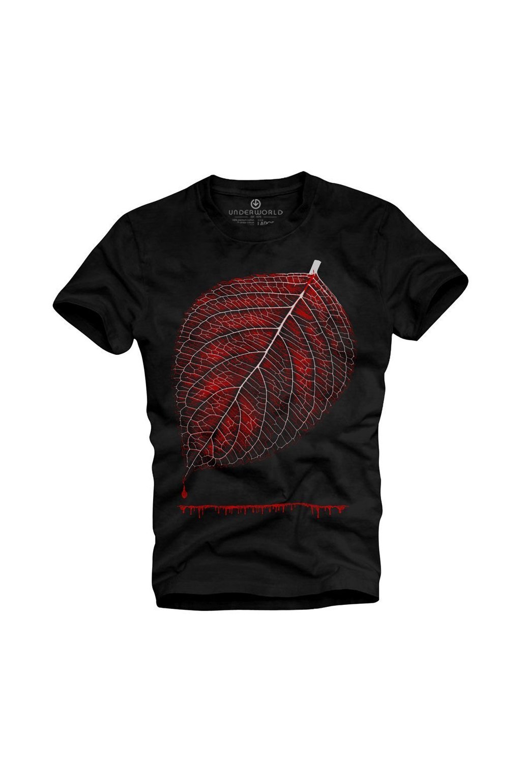 Pánské tričko UNDERWORLD Leaf (Velikost S, Kód produktu U6068A2)