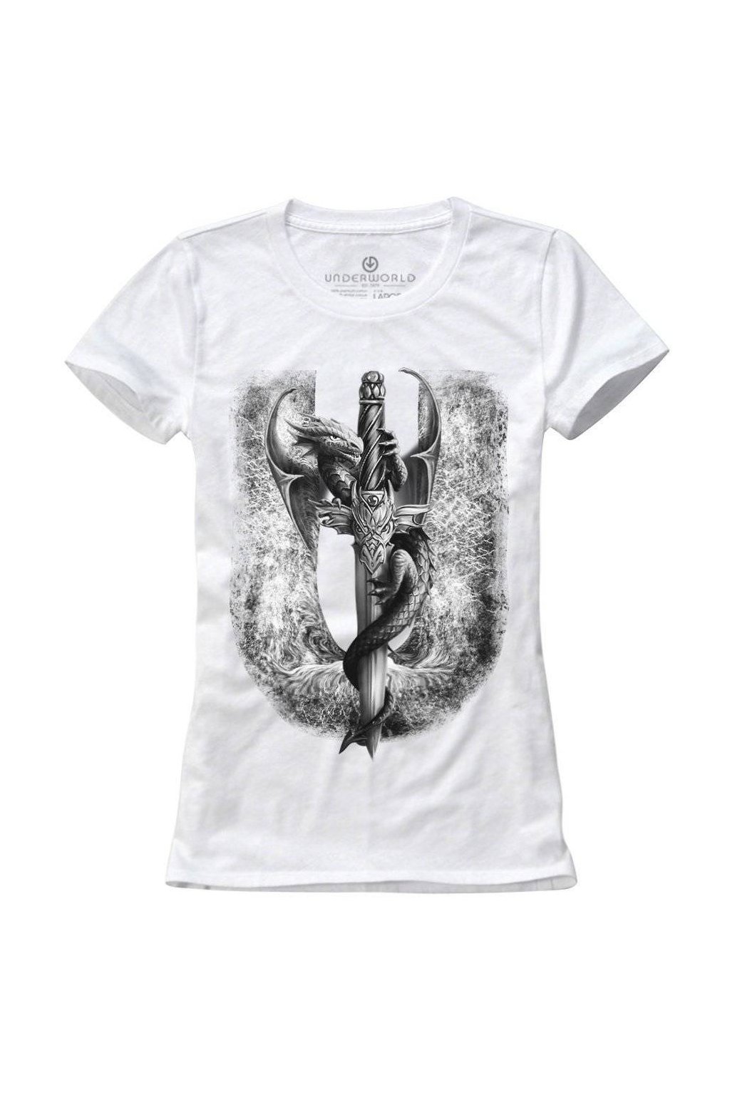 Dámské tričko UNDERWORLD Dragon (Velikost S, Kód produktu U6565AO)