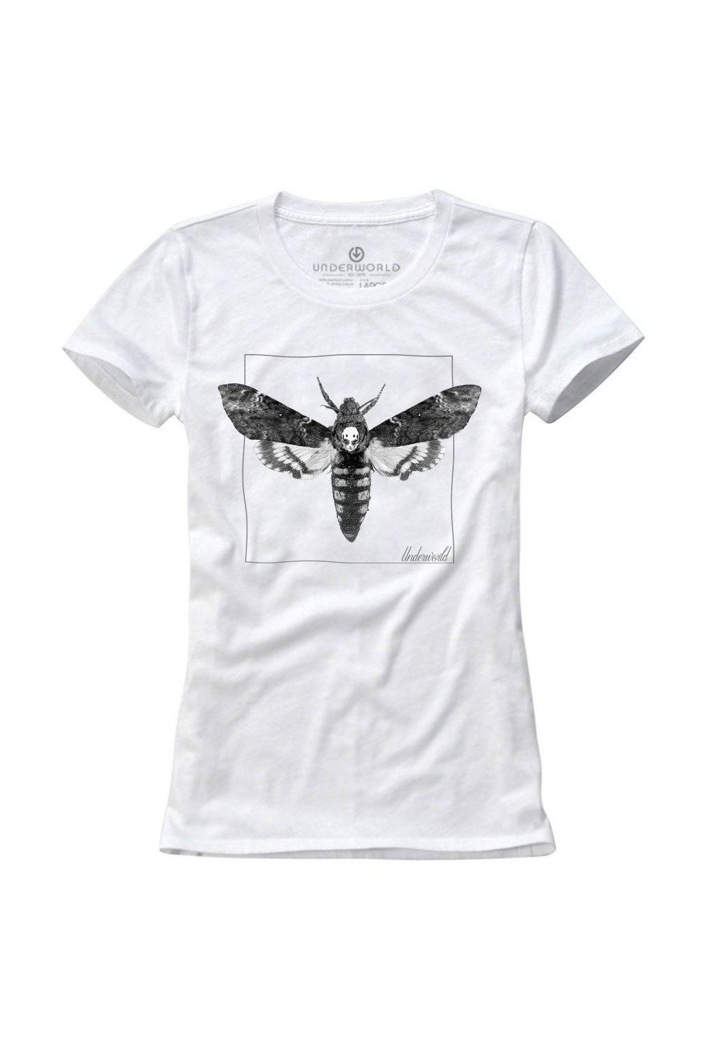 Dámské tričko UNDERWORLD Night Butterfly (Velikost S, Kód produktu U6566AO)